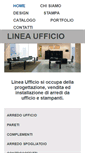 Mobile Screenshot of lineaufficiomodena.com