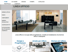 Tablet Screenshot of lineaufficiomodena.com